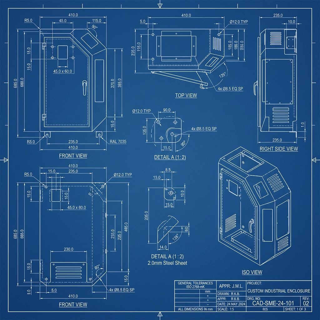 Sheet Metal Blueprint