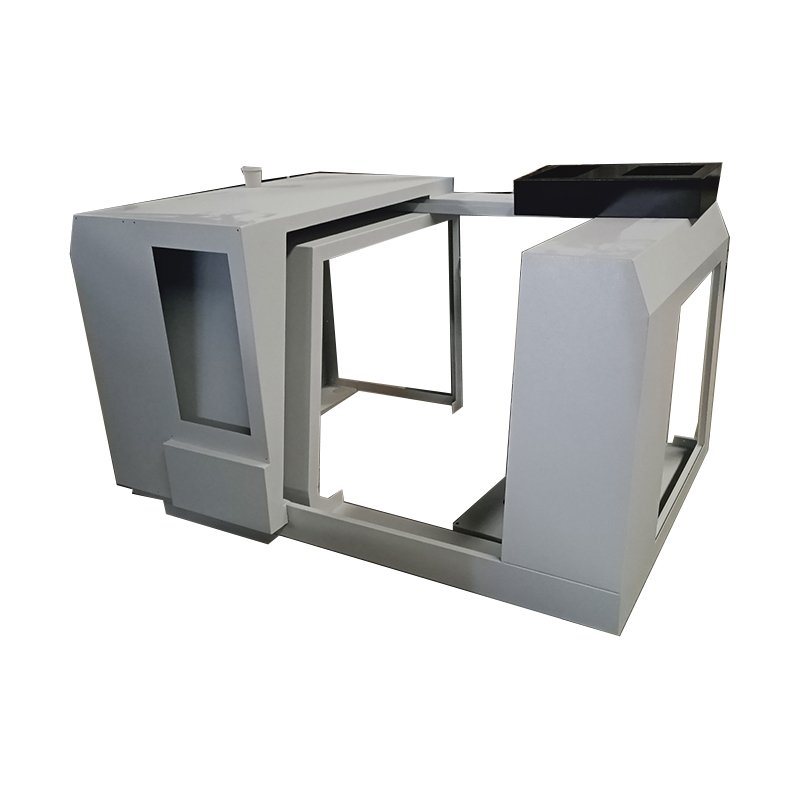Custom CNC machine cover fabrication